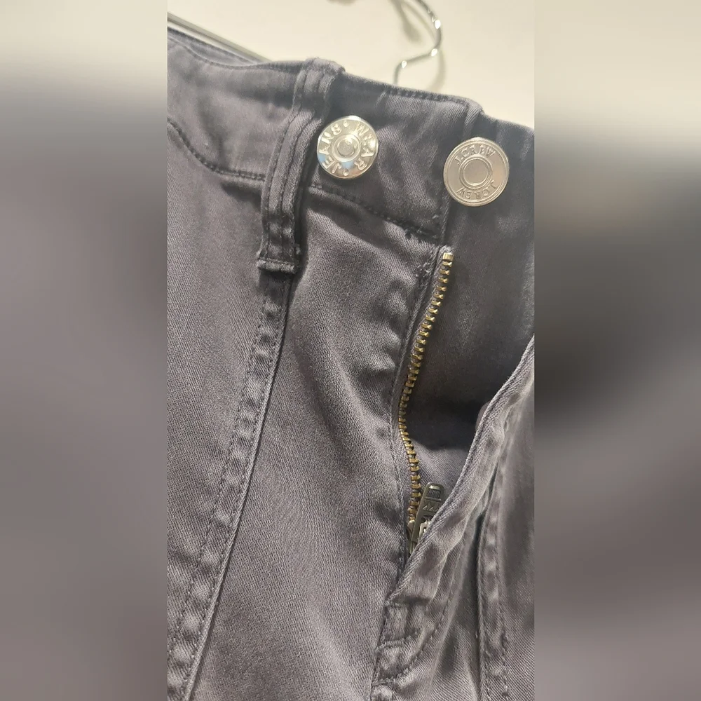 J. Crew Women's Charcoal Straight Leg Jeans - Picture 3 of 7